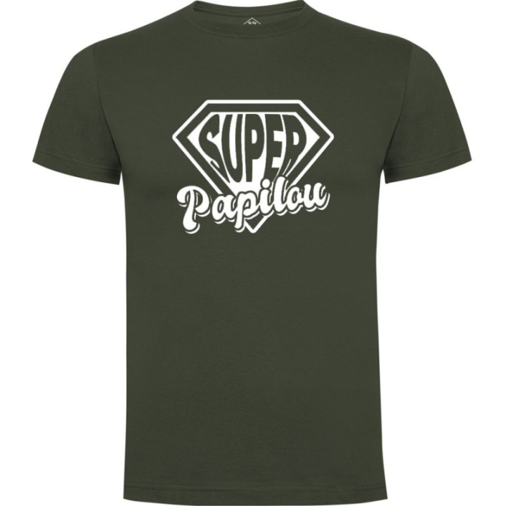 Tip Top Tshirt - T-shirt Homme Super Papilou - Made in France