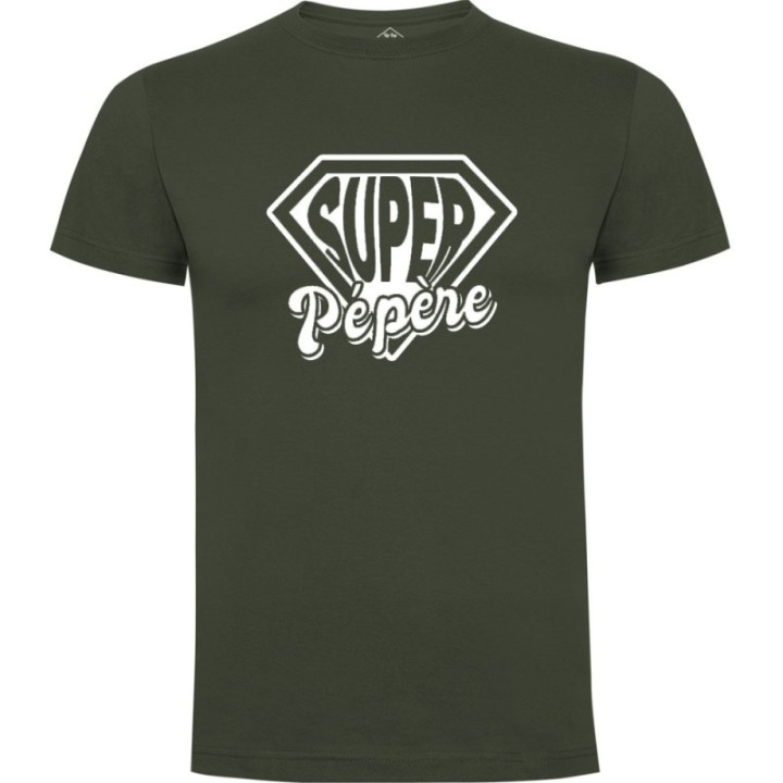 Tip Top Tshirt - T-shirt Homme Super Pépère - Made in France