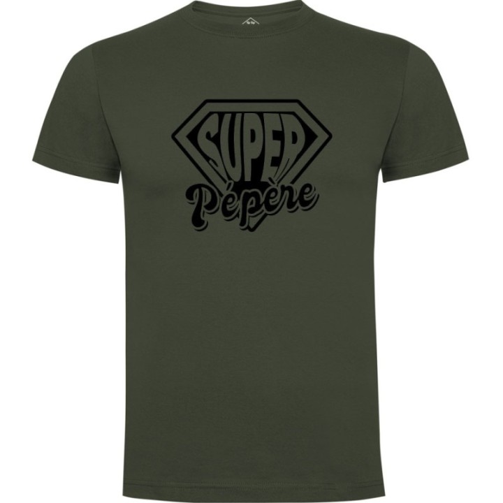Tip Top Tshirt - T-shirt Homme Super Pépère - Made in France