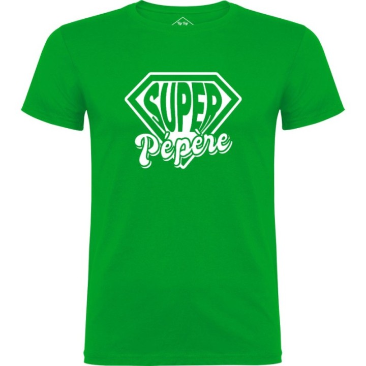 Tip Top Tshirt - T-shirt Homme Super Pépère - Made in France
