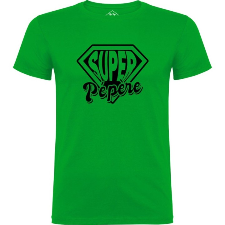 Tip Top Tshirt - T-shirt Homme Super Pépère - Made in France