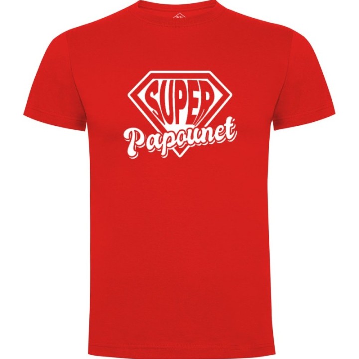 Tip Top Tshirt - T-shirt Homme Super Papounet - Made in France