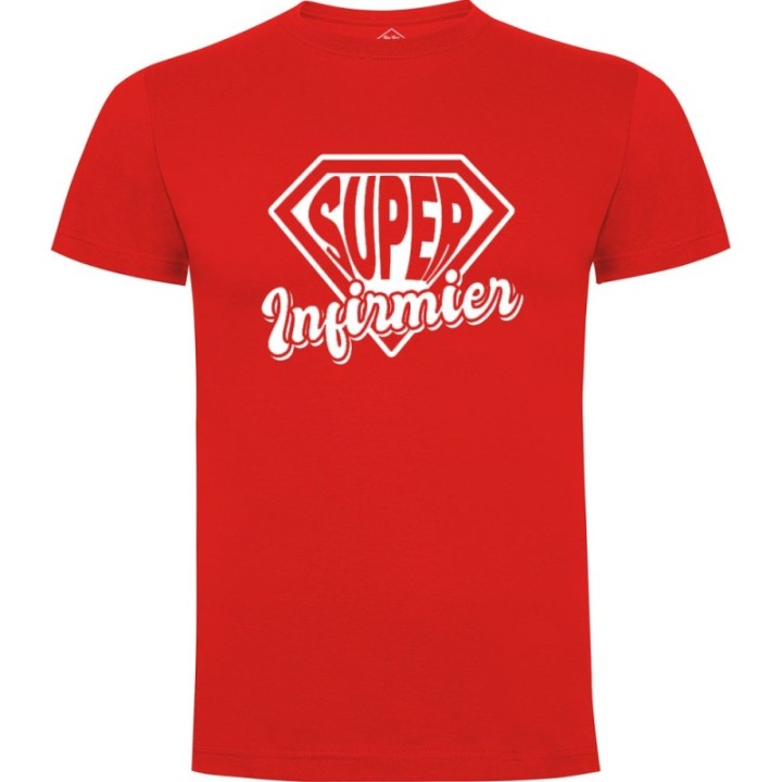 Tip Top Tshirt - T-shirt Homme Super Infirmier - Made in France