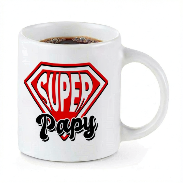 Tip Top Tshirt - Mug Super Papy - Made in France