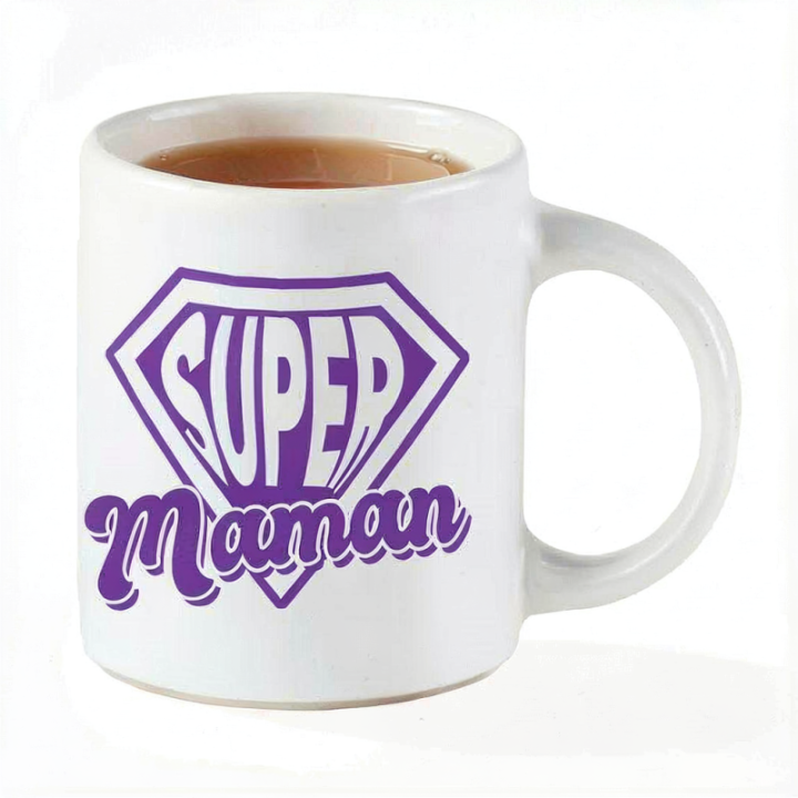 Tip Top Tshirt - Mug Super Maman - Made in France
