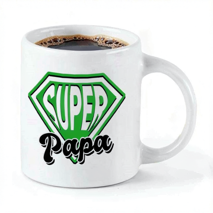 Tip Top Tshirt - Mug Super Papa - Made in France