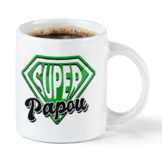 Tip Top Tshirt - Mug Super Papou - Made in France
