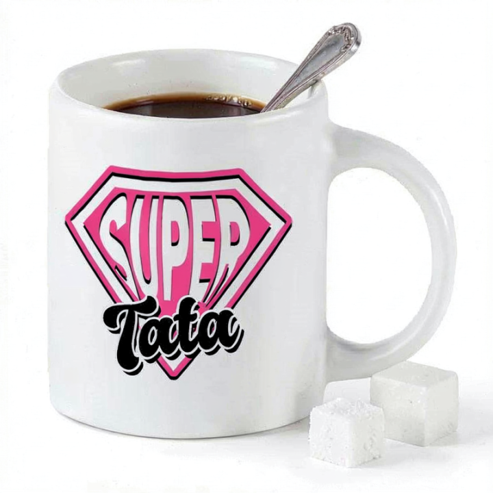Tip Top Tshirt - Mug Super Tata - Made in France
