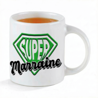 Tip Top Tshirt - Mug Super Marraine - Made in France