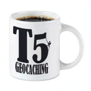 Tip Top Tshirt - Mug T5 Geocaching - Made in France