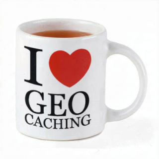 Tip Top Tshirt - Mug I love Geocaching - Made in France