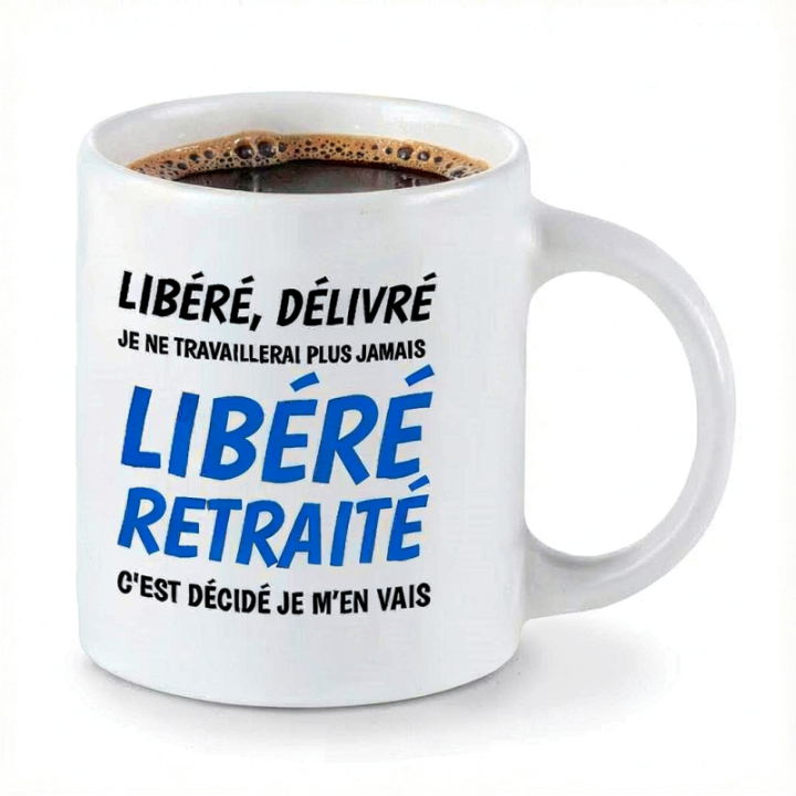 Tip Top Tshirt - Mug Libéré retraité - Made in France