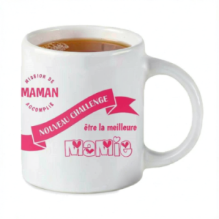 Tip Top Tshirt - Mug Nouveau challenge : Meilleure Mamie - Made in France