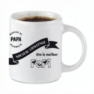 Tip Top Tshirt - Mug Nouveau challenge : Meilleur Papi - Made in France