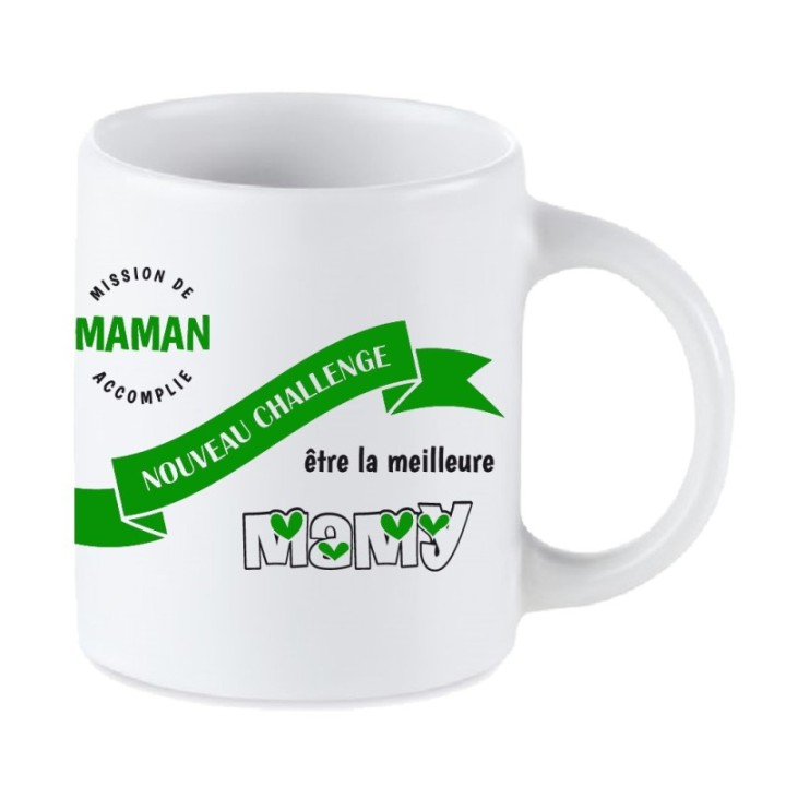 Tip Top Tshirt - Mug Nouveau challenge : Meilleure Mamy - Made in France