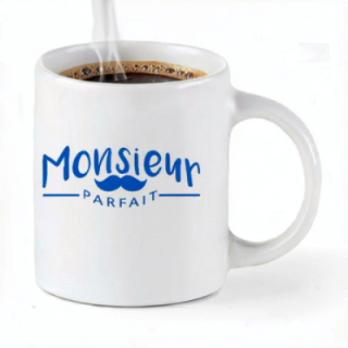 Tip Top Tshirt - Mug Monsieur parfait - Made in France