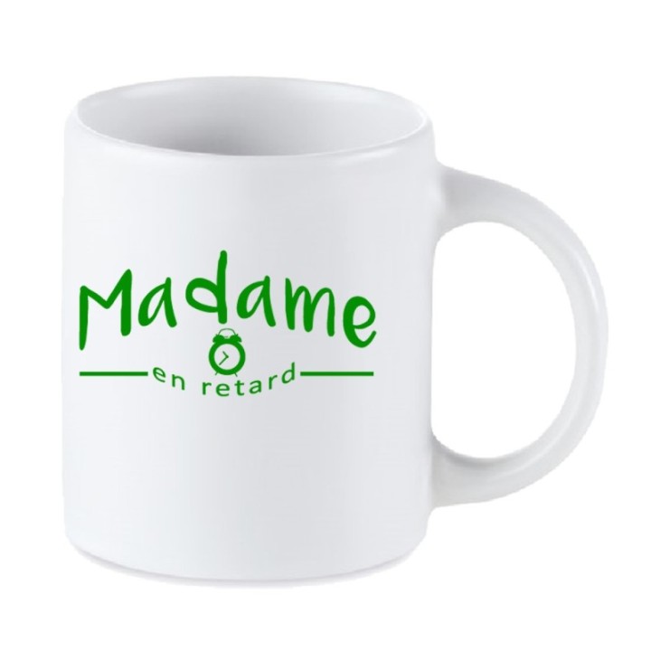 Tip Top Tshirt - Mug Madame en retard - Made in France