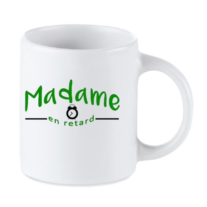 Tip Top Tshirt - Mug Madame en retard - Made in France