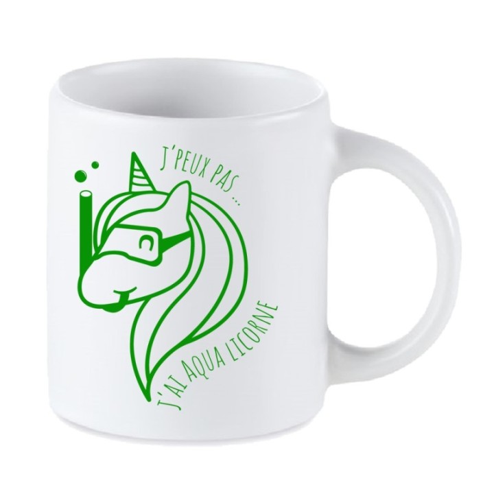Tip Top Tshirt - Mug J'peux pas j'ai AquaLicorne - Made in France