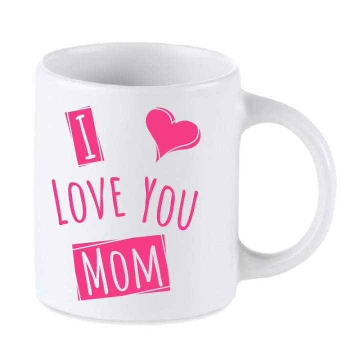 Tip Top Tshirt - Mug I love you Mom - Made in France