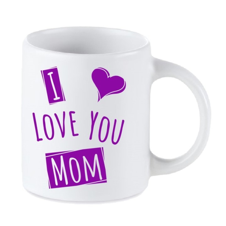 Tip Top Tshirt - Mug I love you Mom - Made in France