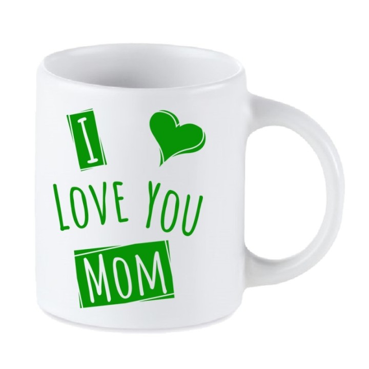 Tip Top Tshirt - Mug I love you Mom - Made in France