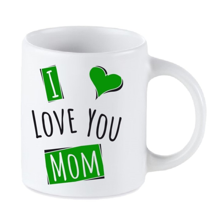 Tip Top Tshirt - Mug I love you Mom - Made in France
