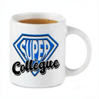 Tip Top Tshirt - Mug Super Collègue - Made in France