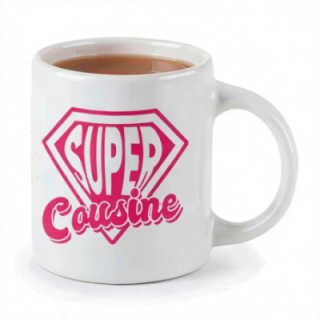 Tip Top Tshirt - Mug Super Cousine - Made in France