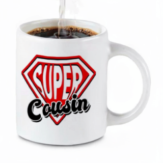 Tip Top Tshirt - Mug Super Cousin - Made in France