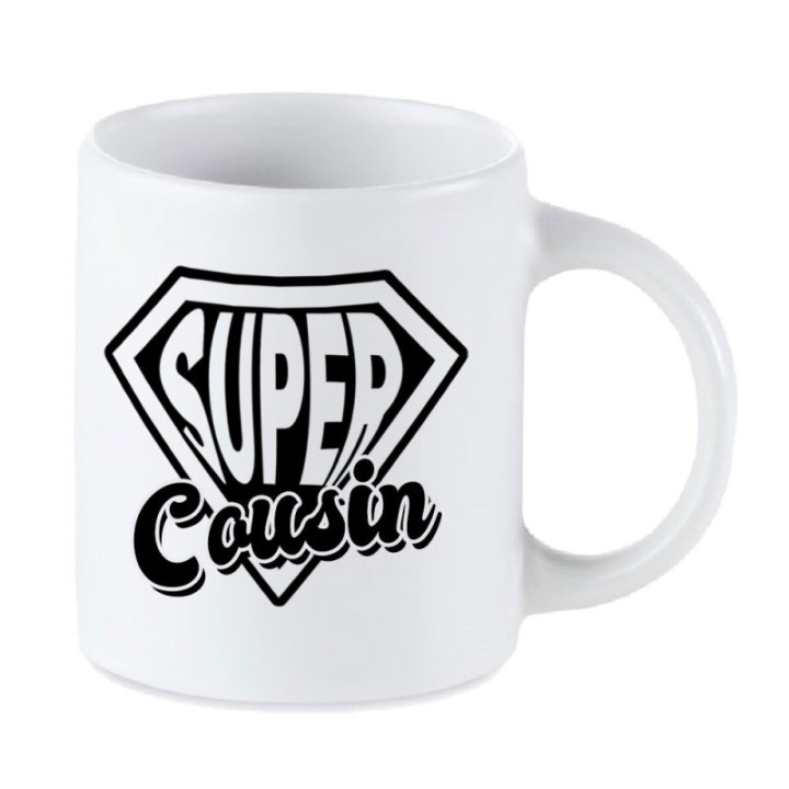 Tip Top Tshirt - Mug Super Cousin - Made in France
