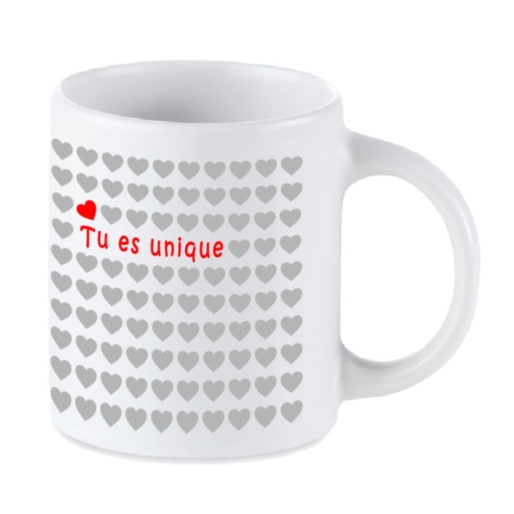 Tip Top Tshirt - Mug Tu es unique - Made in France