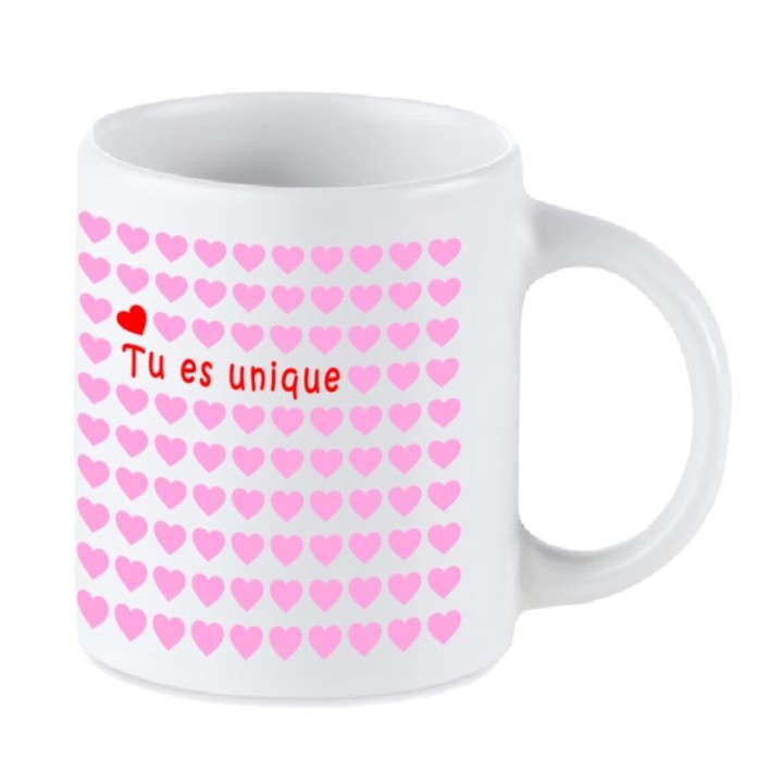Tip Top Tshirt - Mug Tu es unique - Made in France
