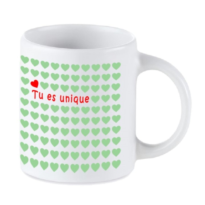 Tip Top Tshirt - Mug Tu es unique - Made in France