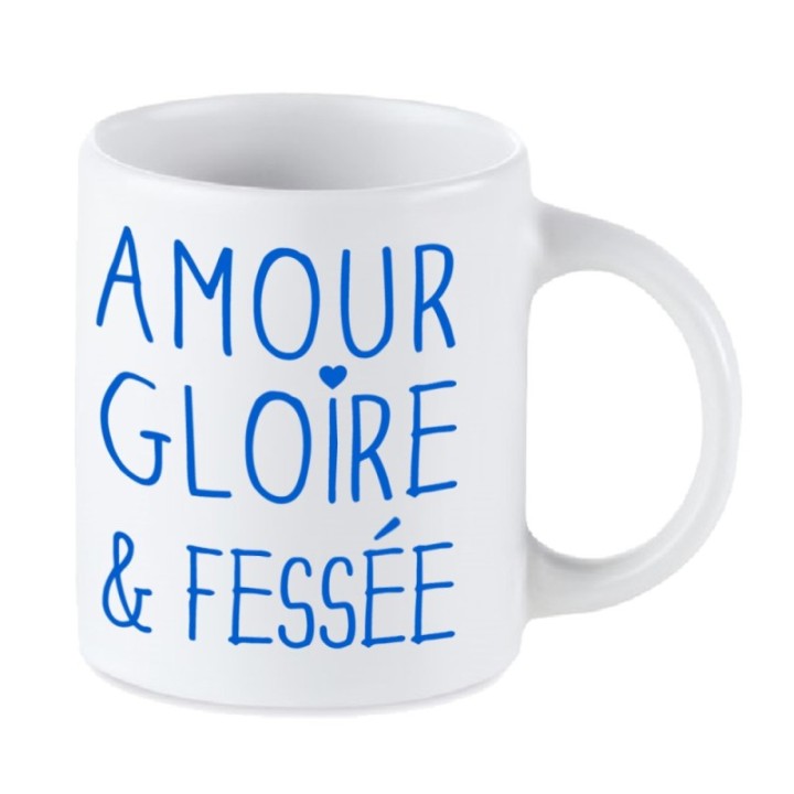 Tip Top Tshirt - Mug Amour Gloire & Fessée - Made in France