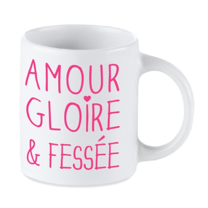 Tip Top Tshirt - Mug Amour Gloire & Fessée - Made in France
