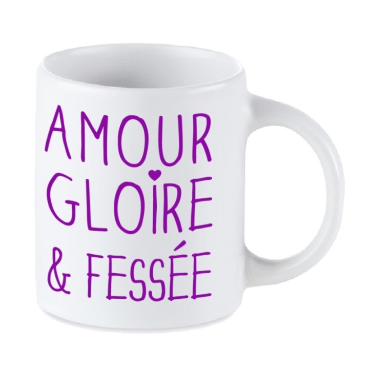 Tip Top Tshirt - Mug Amour Gloire & Fessée - Made in France