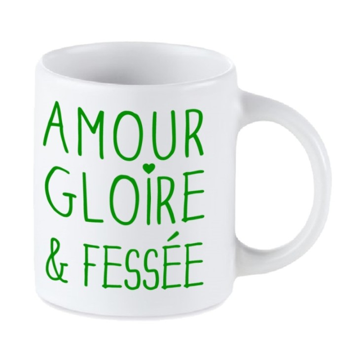 Tip Top Tshirt - Mug Amour Gloire & Fessée - Made in France