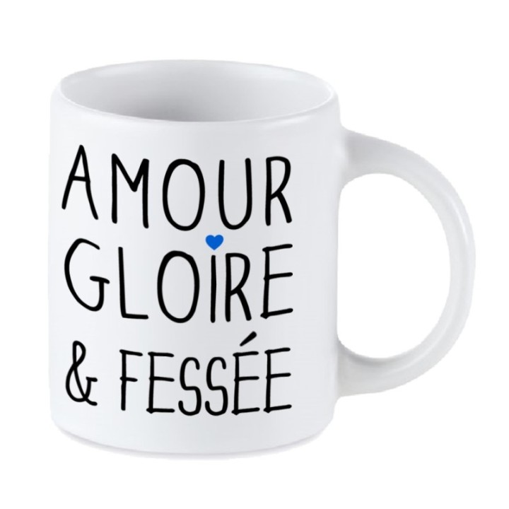 Tip Top Tshirt - Mug Amour Gloire & Fessée - Made in France