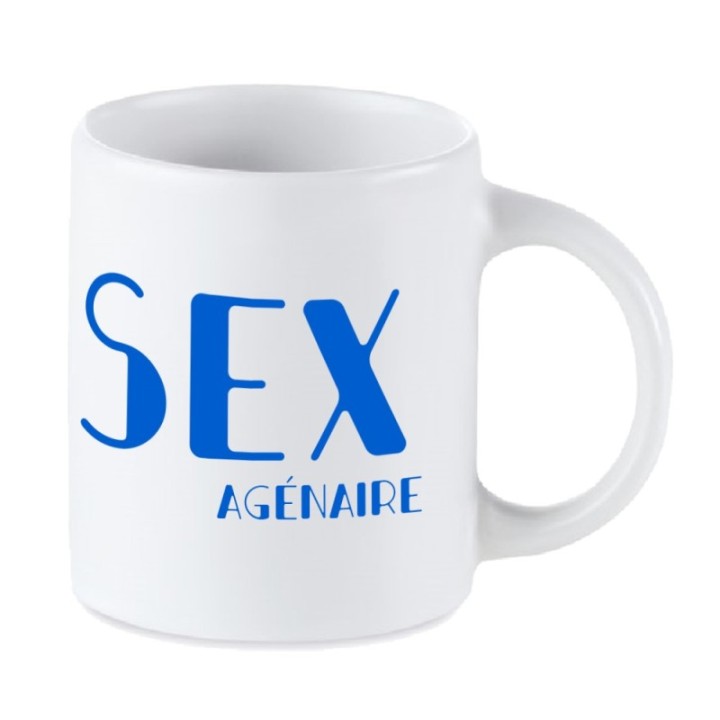 Tip Top Tshirt - Mug SEXagénaire - Made in France