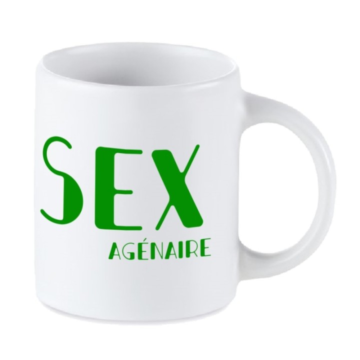 Tip Top Tshirt - Mug SEXagénaire - Made in France