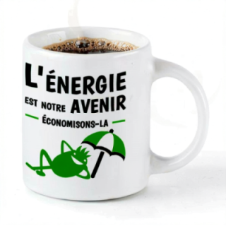 Tip Top Tshirt - Mug L'énergie est notre avenir - Made in France
