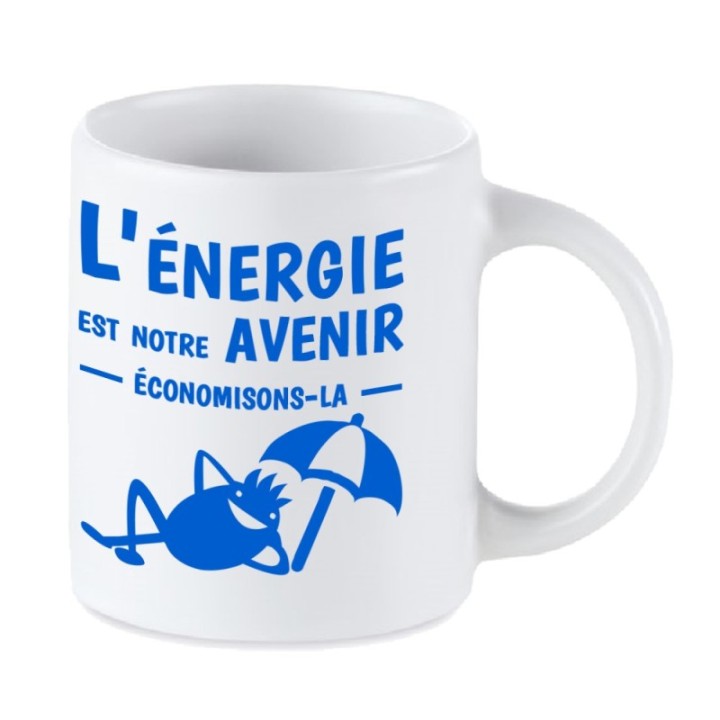 Tip Top Tshirt - Mug L'énergie est notre avenir - Made in France