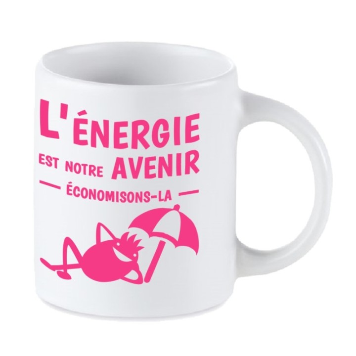 Tip Top Tshirt - Mug L'énergie est notre avenir - Made in France