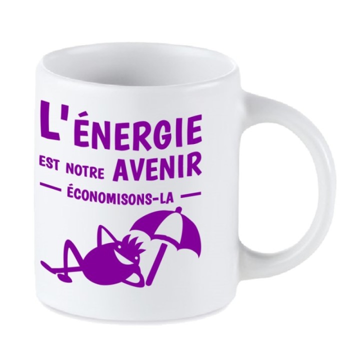 Tip Top Tshirt - Mug L'énergie est notre avenir - Made in France