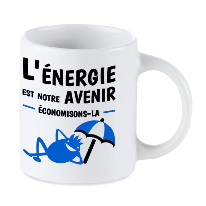 Tip Top Tshirt - Mug L'énergie est notre avenir - Made in France