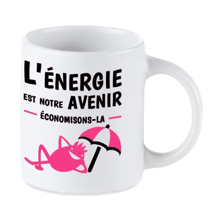 Tip Top Tshirt - Mug L'énergie est notre avenir - Made in France