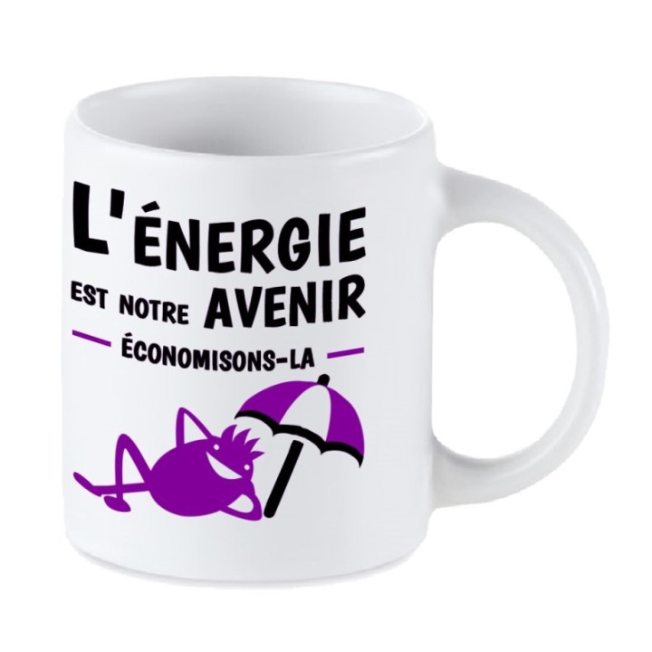 Tip Top Tshirt - Mug L'énergie est notre avenir - Made in France