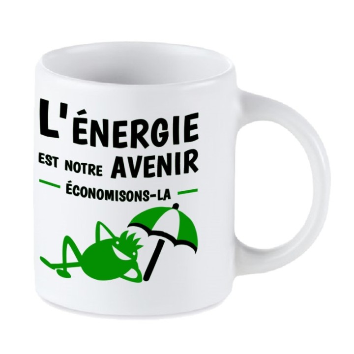 Tip Top Tshirt - Mug L'énergie est notre avenir - Made in France