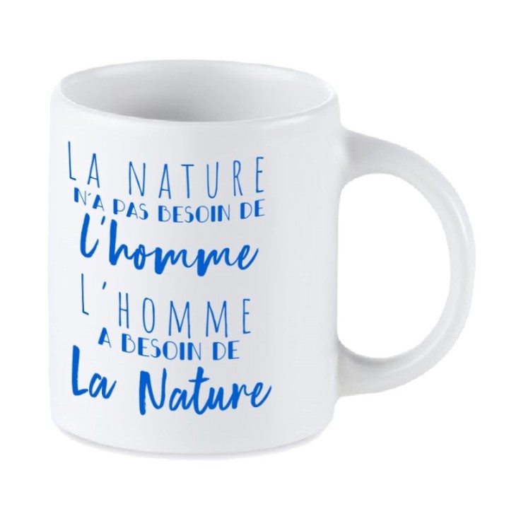 Tip Top Tshirt - Mug La Nature et l'Homme - Made in France